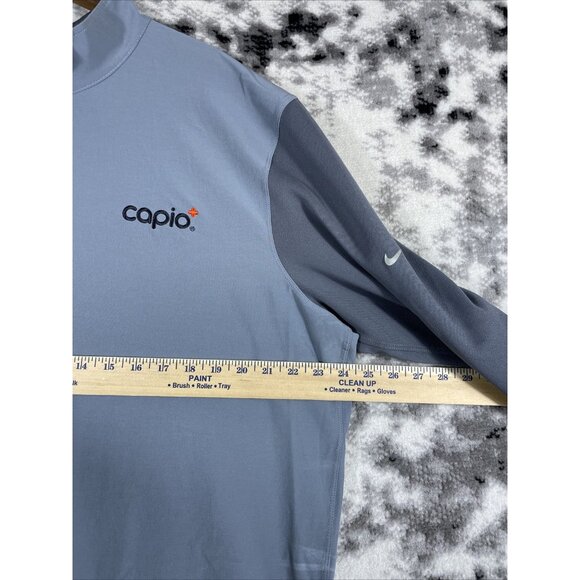 Nike Dri Fit Golf Pullover Mens Size Extra Large Gray Performance Comfort - Picture 3 of 10